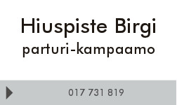 Hiuspiste Birgi logo